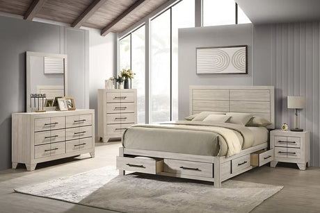 Ozias Beige Chest by New Era front view