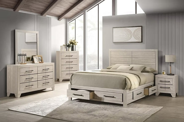 Ozias Beige Chest by New Era front view