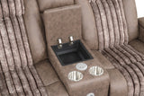 Lita Brown Power 3-Piece Reclining Set