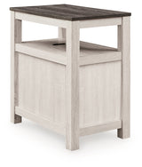 Fendenmore Chairside End Table back view