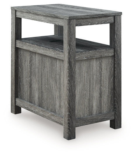Back view of Fendenmore Chairside End Table