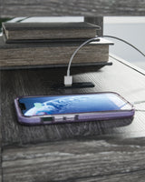 Detail of USB ports on Fendenmore End Table