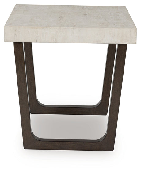 Westenfort End Table Side Profile
