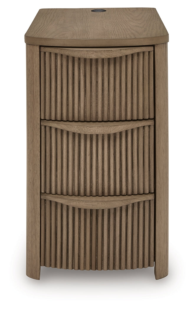 Camdill Chairside End Table head-on view