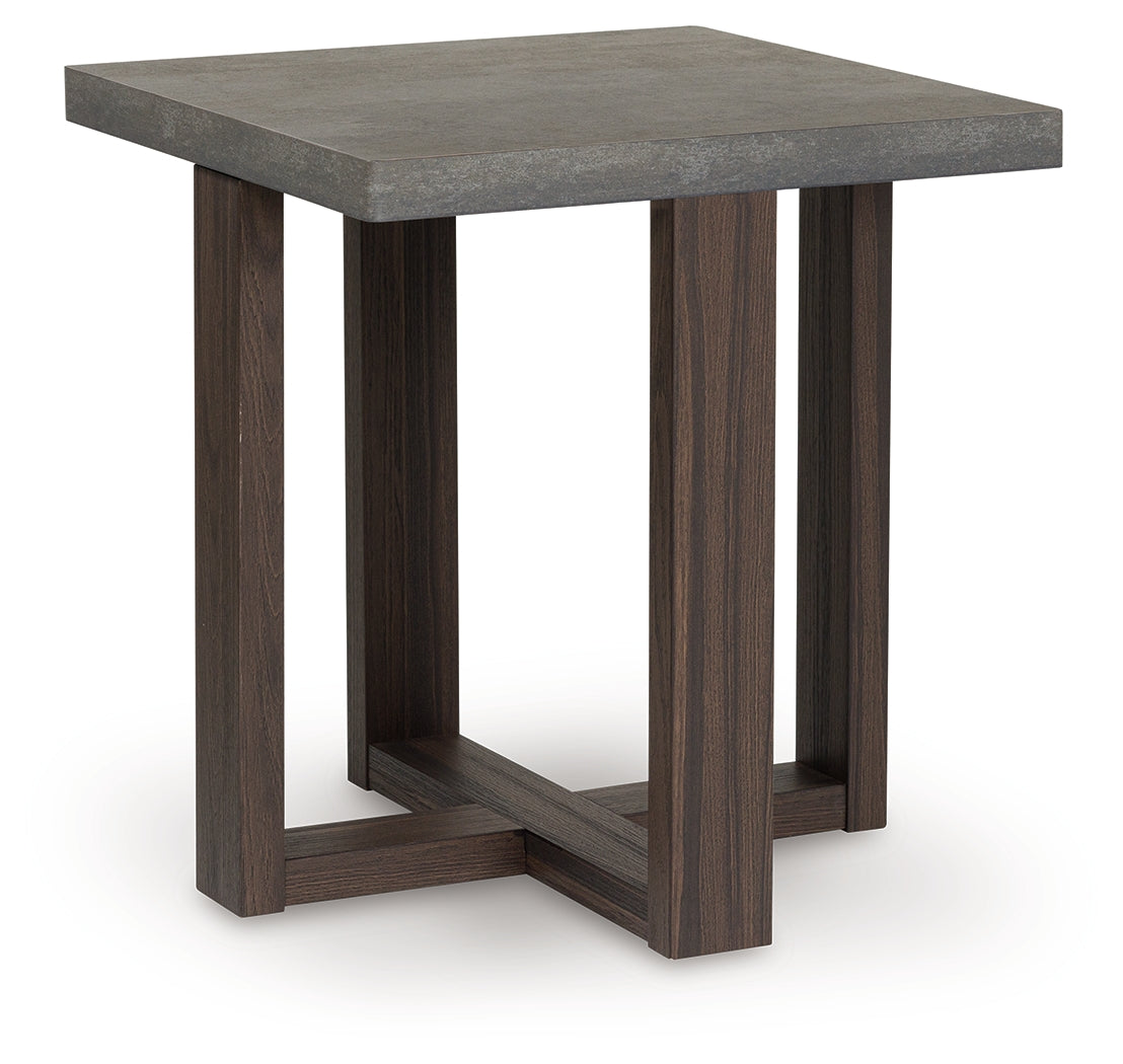 Dynnford end table - top view