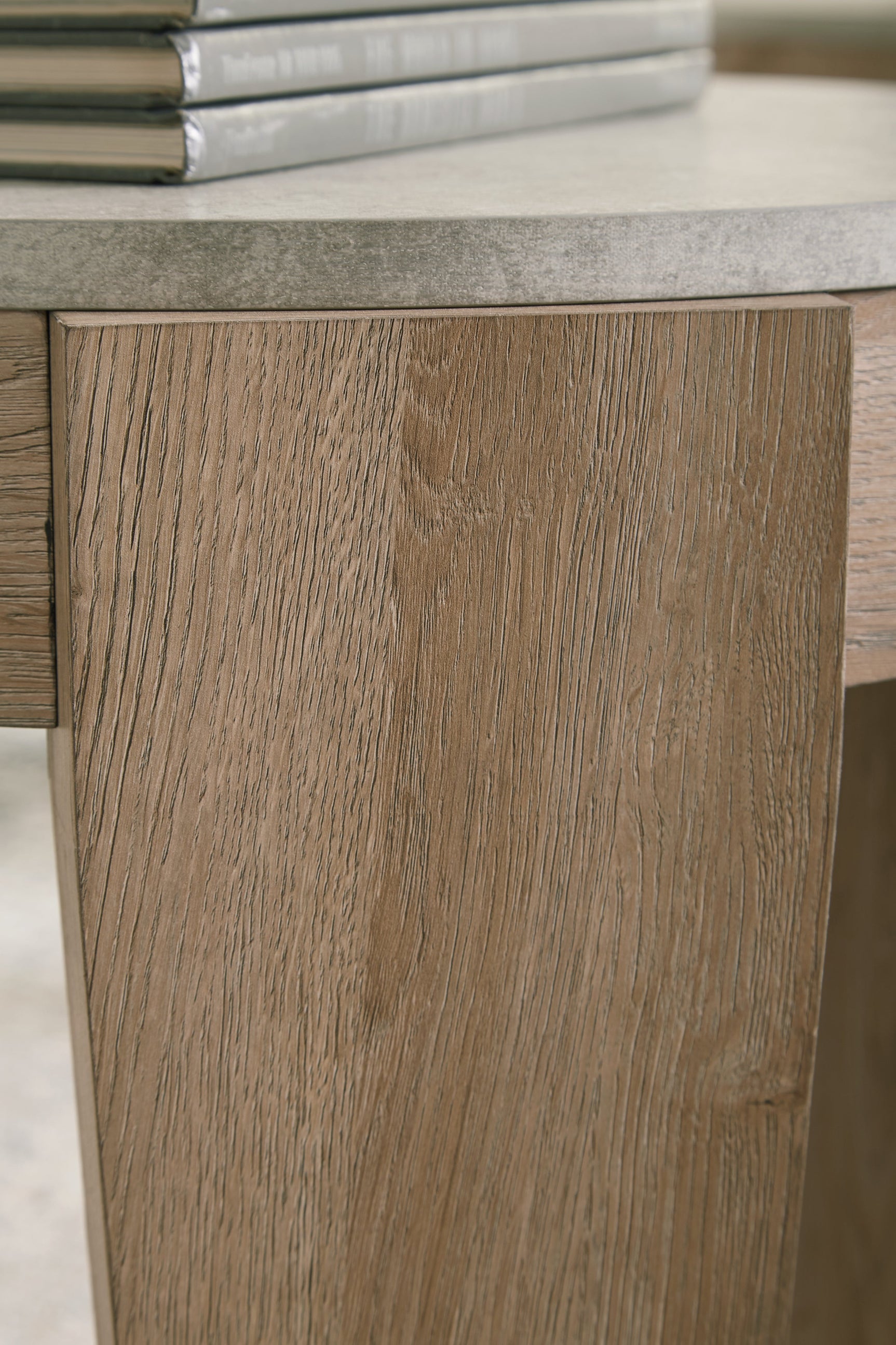 Guystone Table Base Finish - close up