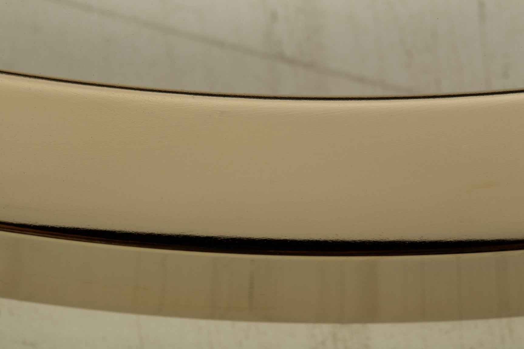 Crimonti champagne goldtone accent table set with glass tops