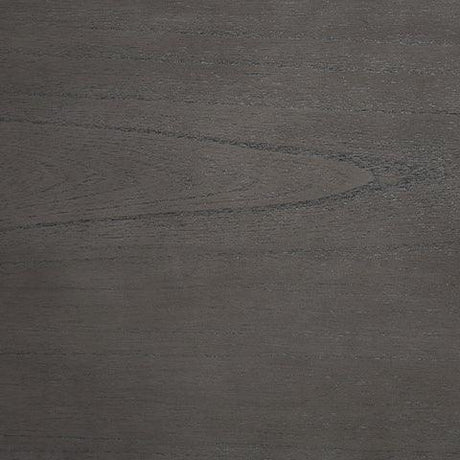 Close-up of gray finish on Treytown Gray Chairside End Table