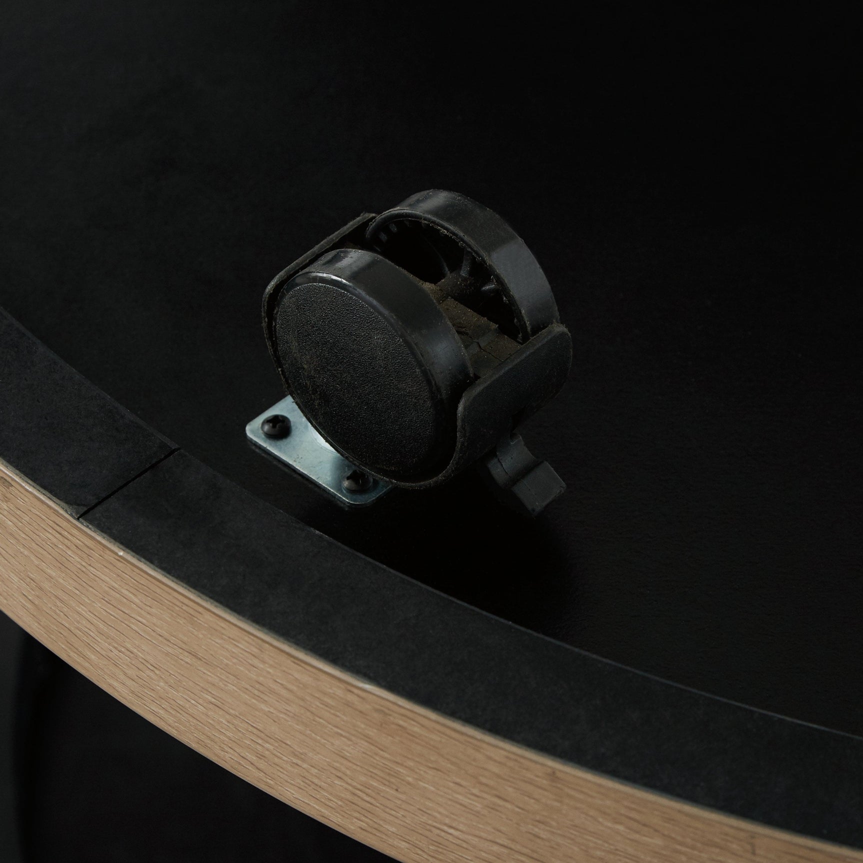 Caster detail on Darthurst Coffee Table