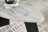Lilyberg Gray/Black Table (Set of 3)