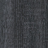 Weathered gray wood grain leg detail
