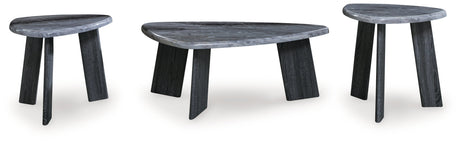 Bluebond end tables nesting arrangement