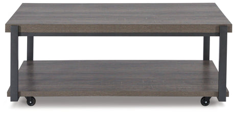 Wilmaden coffee table overhead shot