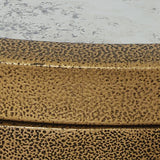 Korajane End Table finish close-up showing texture