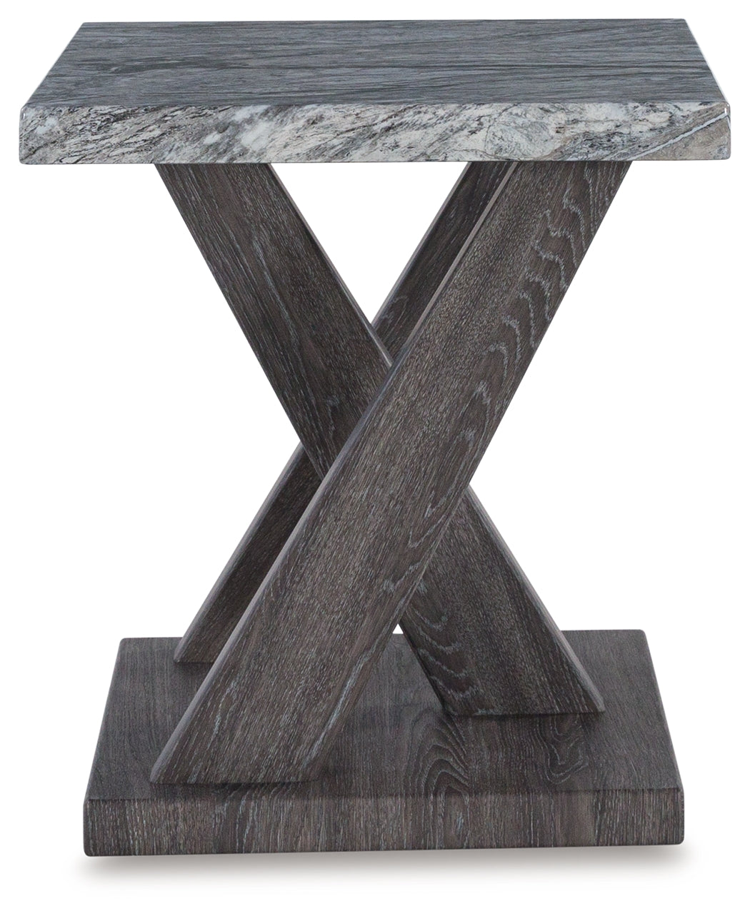 Shelf details on coffee table highlighting storage space