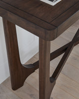 Korestone sofa table wood finish overview
