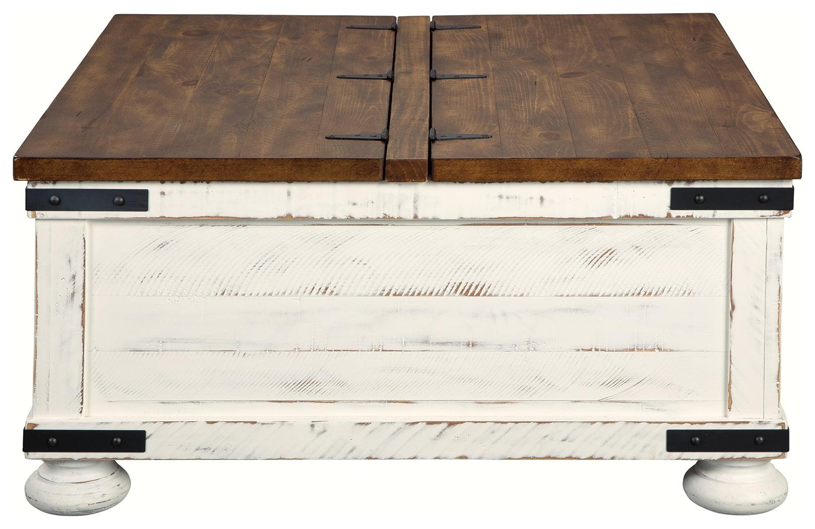 Back view of Wystfield coffee table