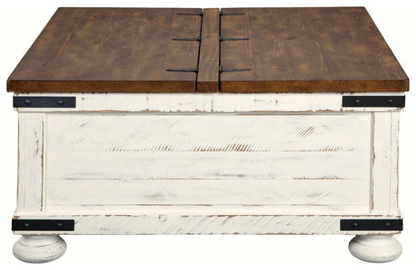 Back view of Wystfield coffee table