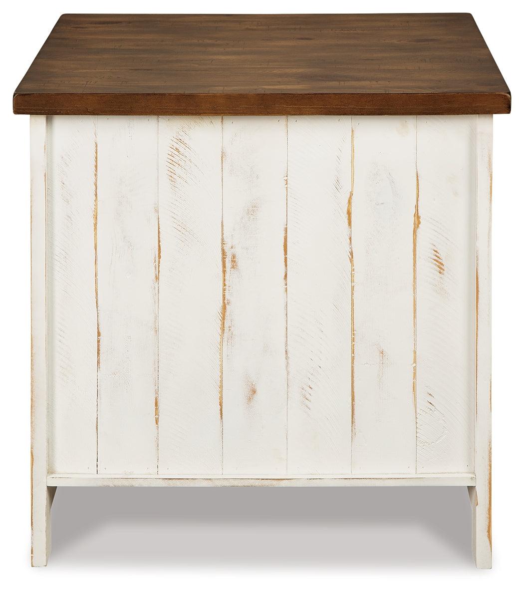 Wystfield End Table back view