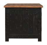 Valebeck end table side profile