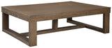 Cariton Gray Coffee Table side view