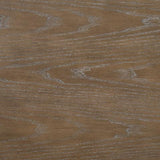 Close-up of Cariton Coffee Table solid oak leg