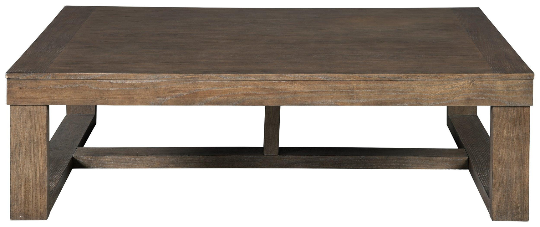 Cariton Gray Coffee Table head-on view