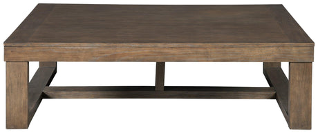 Cariton Gray Coffee Table head-on view