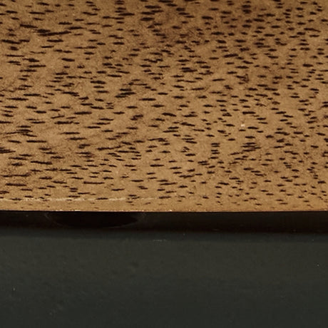 Top down view of Noraluna Medium Brown Round Coffee Table