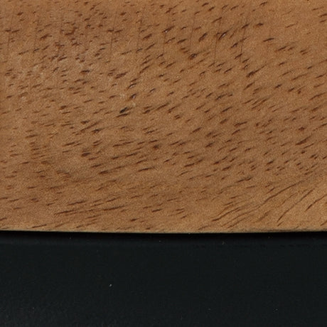 Noraluna Collection medium brown finish close-up