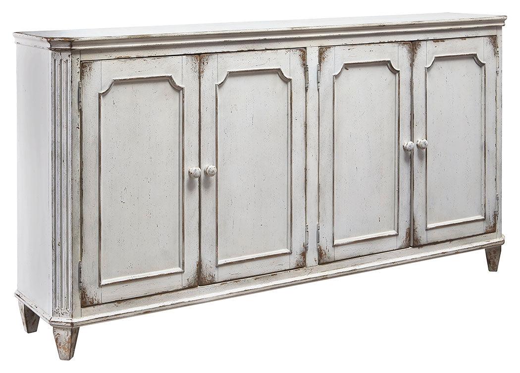 Mirimyn Accent Cabinet close-up of door and hardware