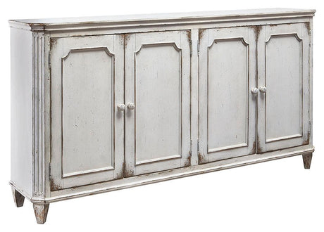 Mirimyn Accent Cabinet close-up of door and hardware
