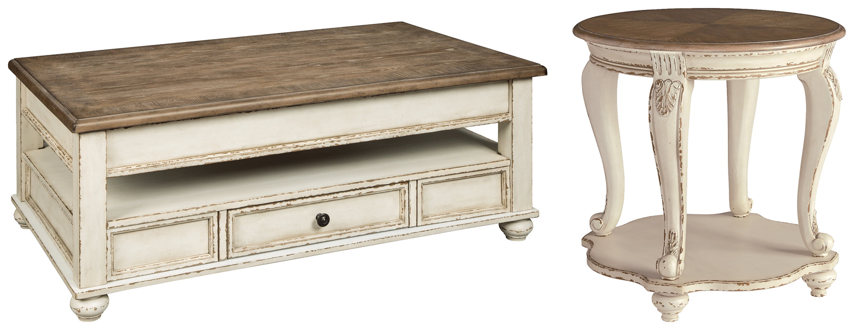 Detail of dovetail drawer on Realyn coffee table