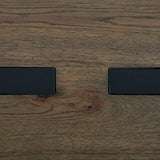 Kandinew Light Brown Coffee Table finish detail