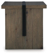 Kandinew Light Brown End Table view 5