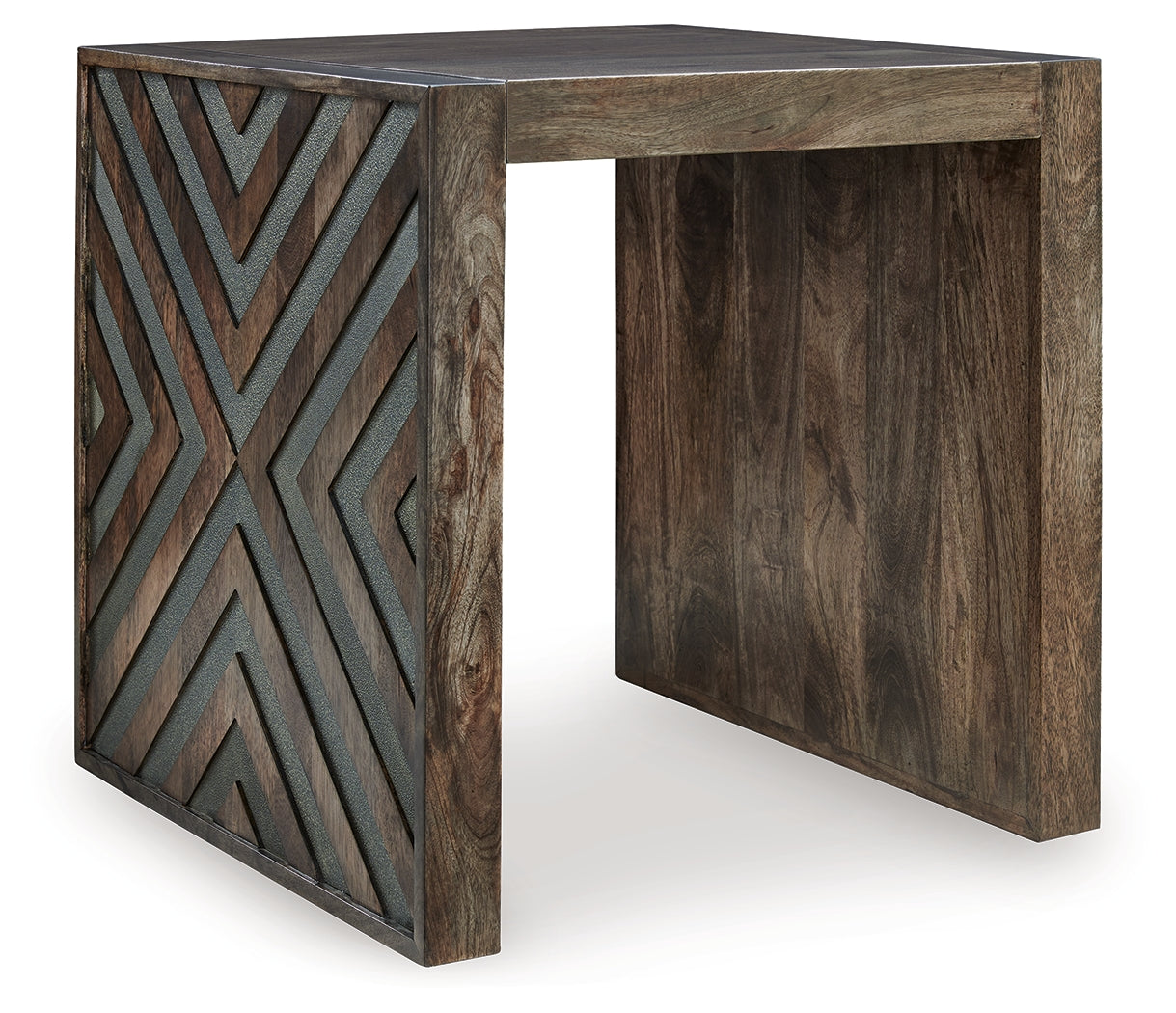 Coffee table set group view in showroom