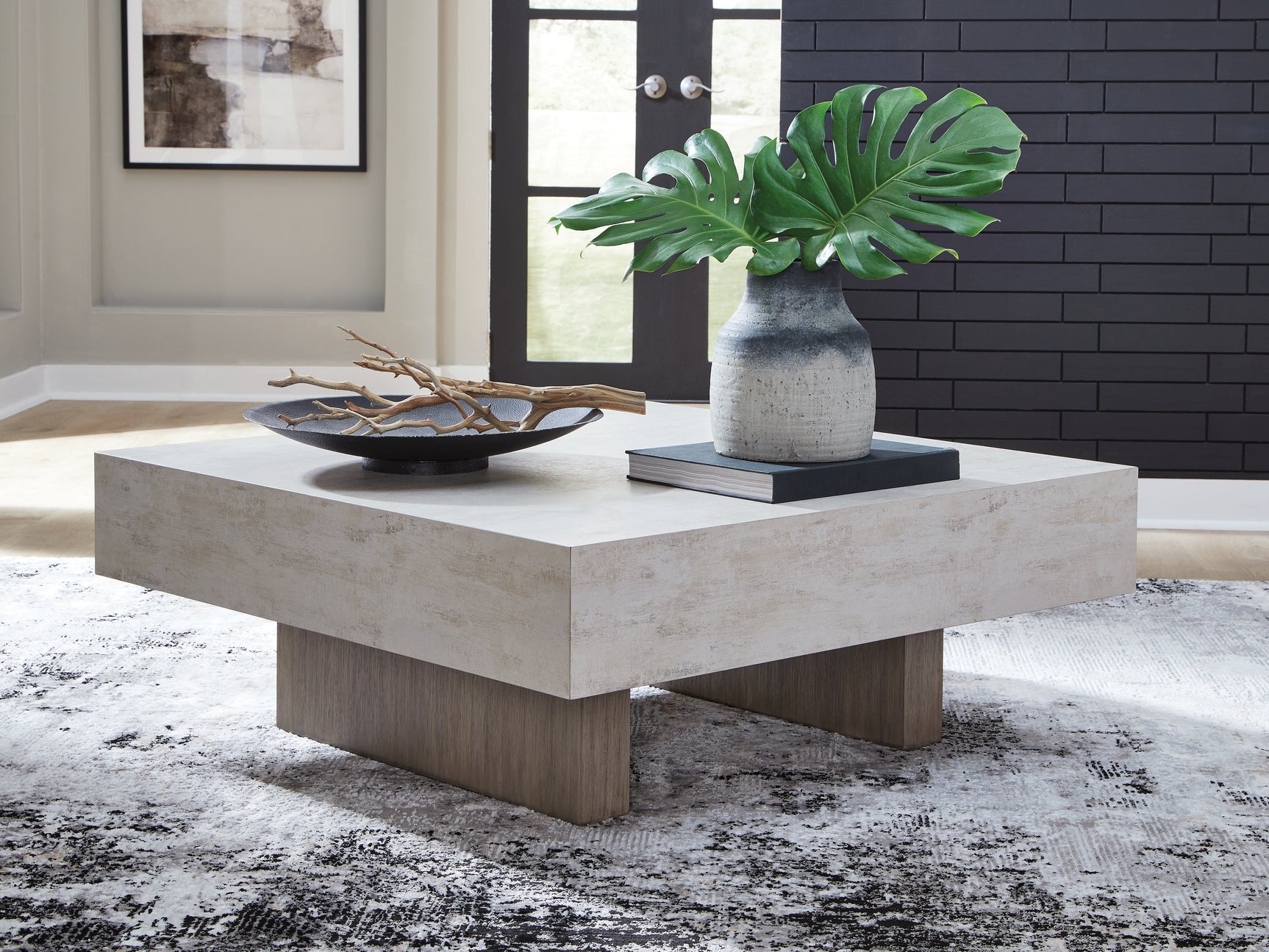 Jorlaina coffee table corner detail