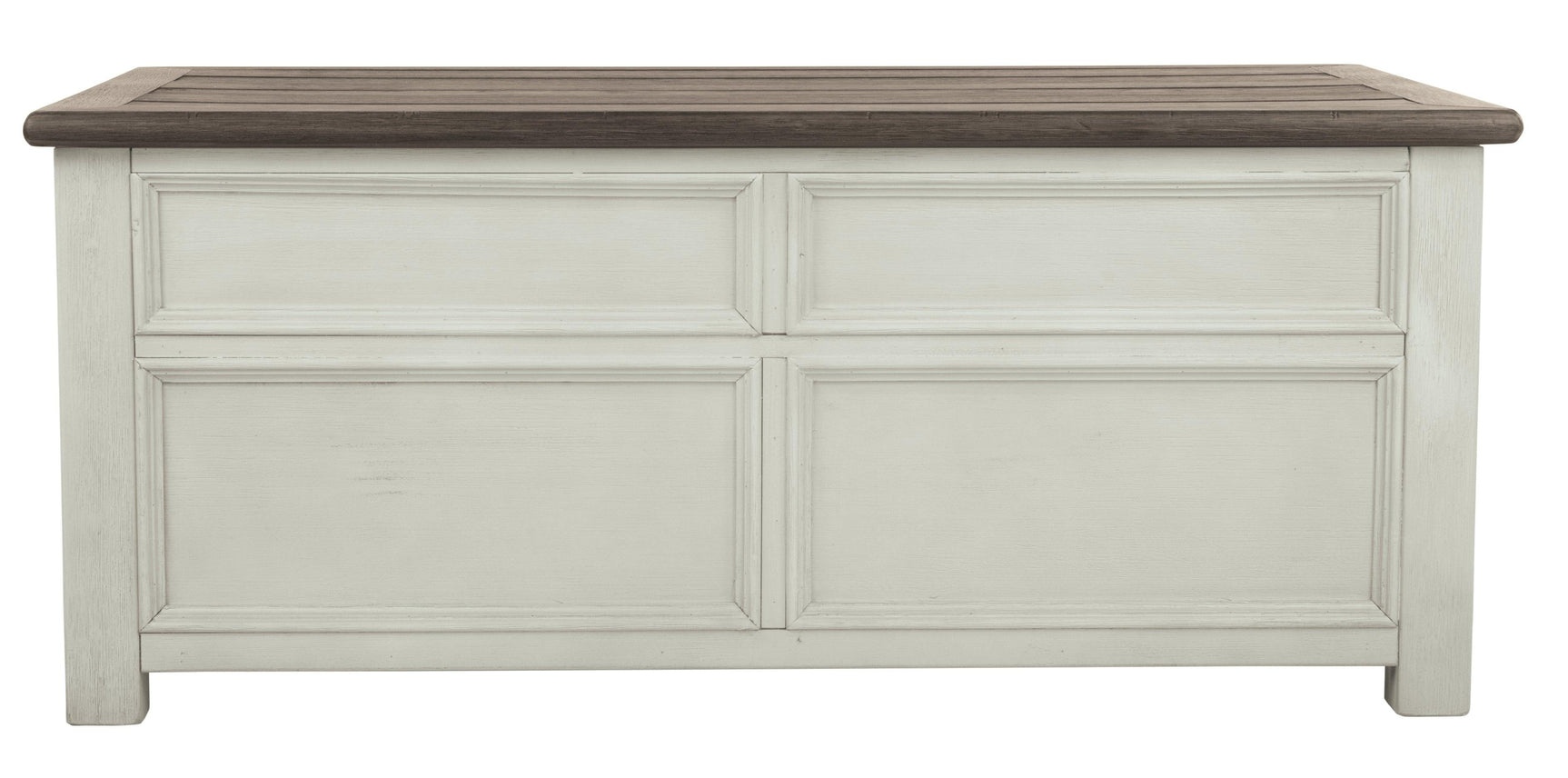 Bolanburg Two-tone Coffee Table with Lift Top front view