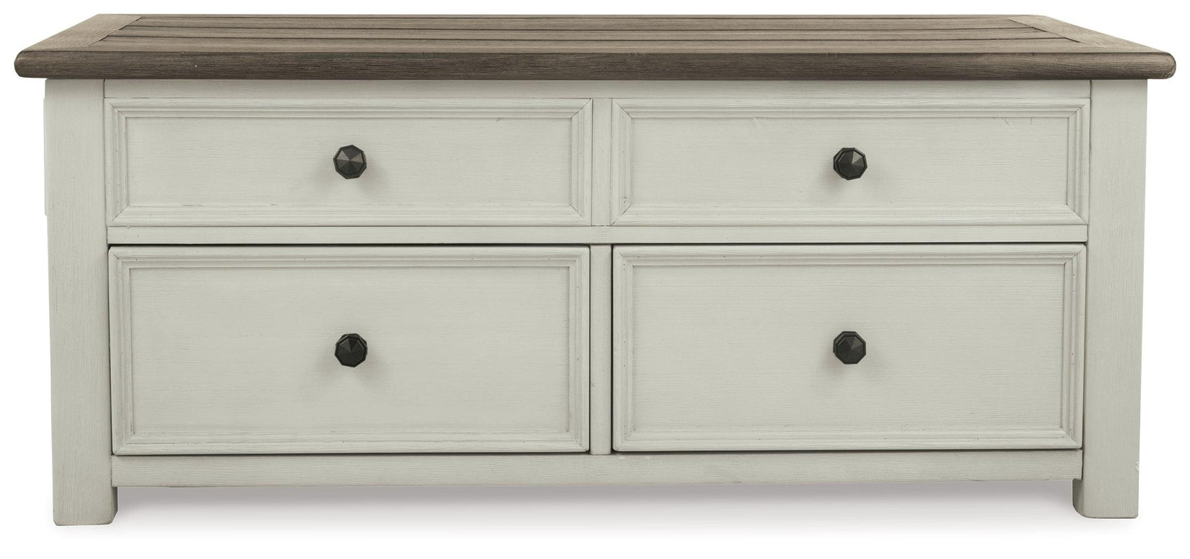 Bolanburg Coffee Table close-up of two-tone finish