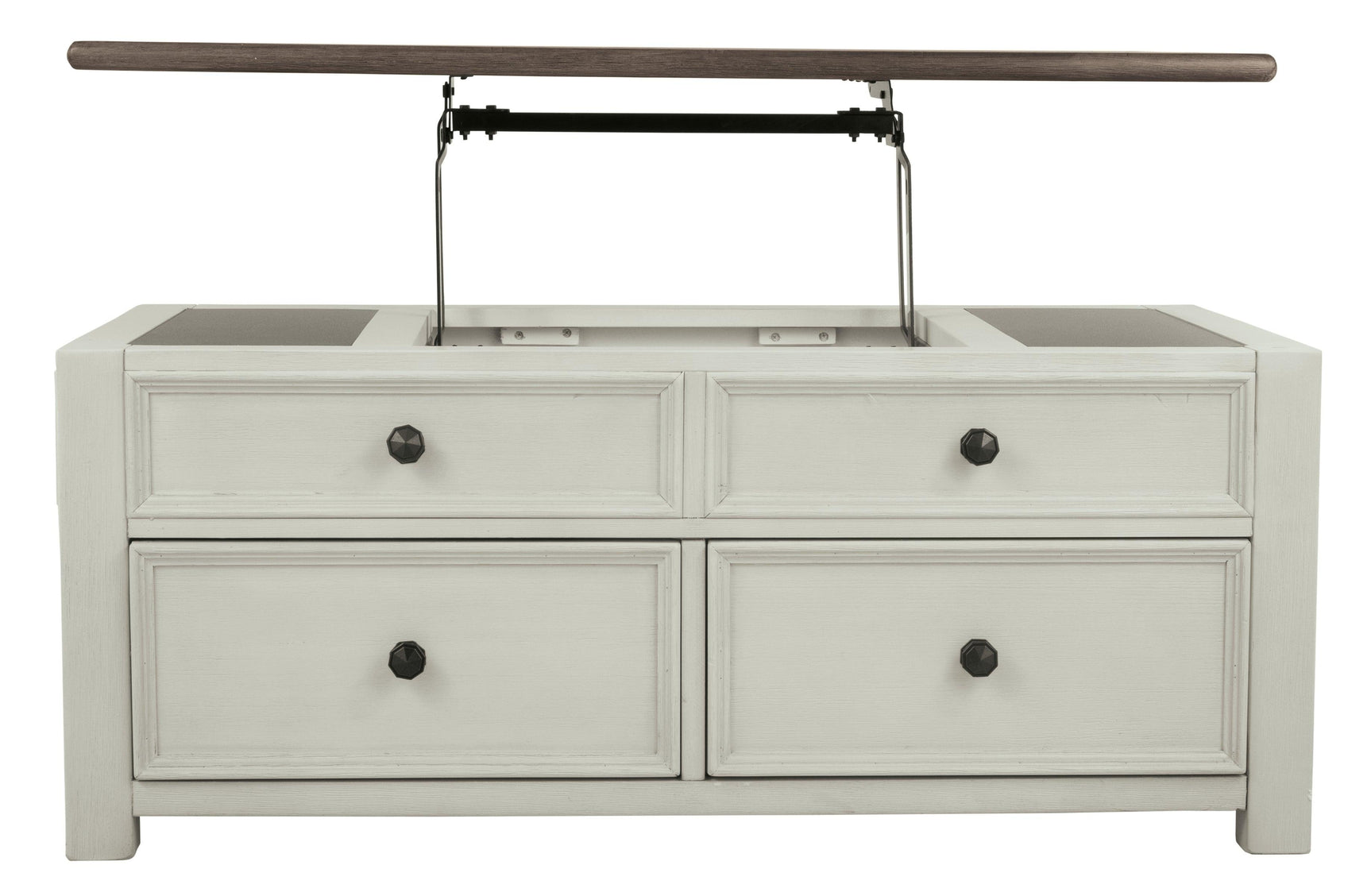 Bolanburg Two-tone Coffee Table with Lift Top front view
