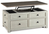 Bolanburg Coffee Table showing drawers closed