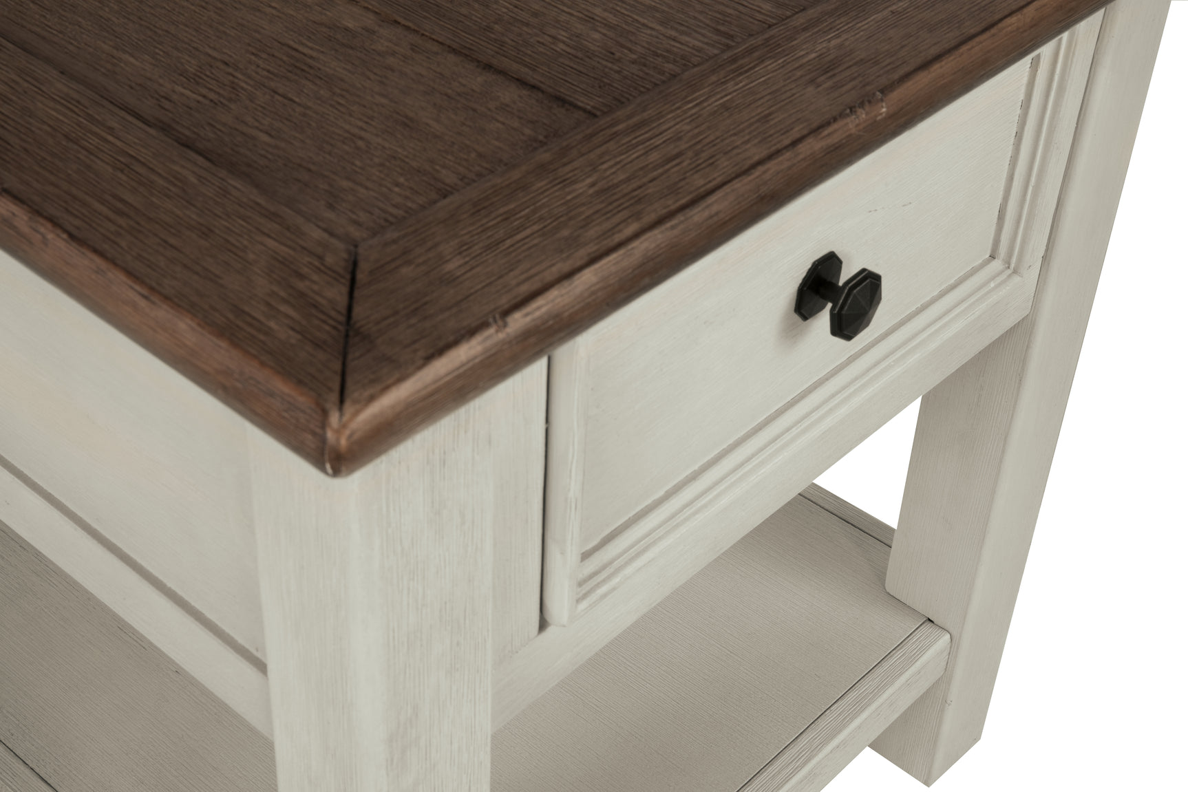 Bolanburg end table drawer hardware