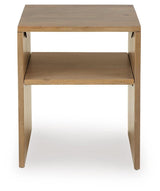 Ella Grove Rich Brown End Table view 3