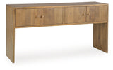 Ella Grove Rich Brown Console from Decor Furniture