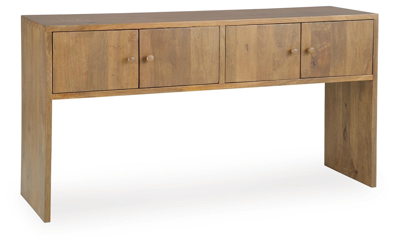 Ella Grove Rich Brown Console from Decor Furniture