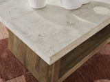 Brendalhouse Light Brown Coffee Table