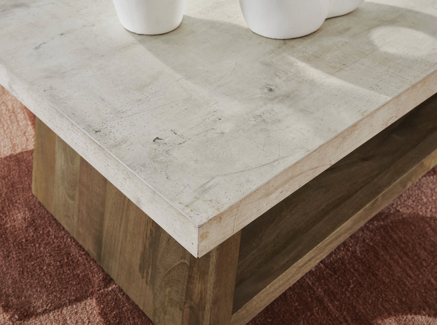 Brendalhouse Light Brown Coffee Table