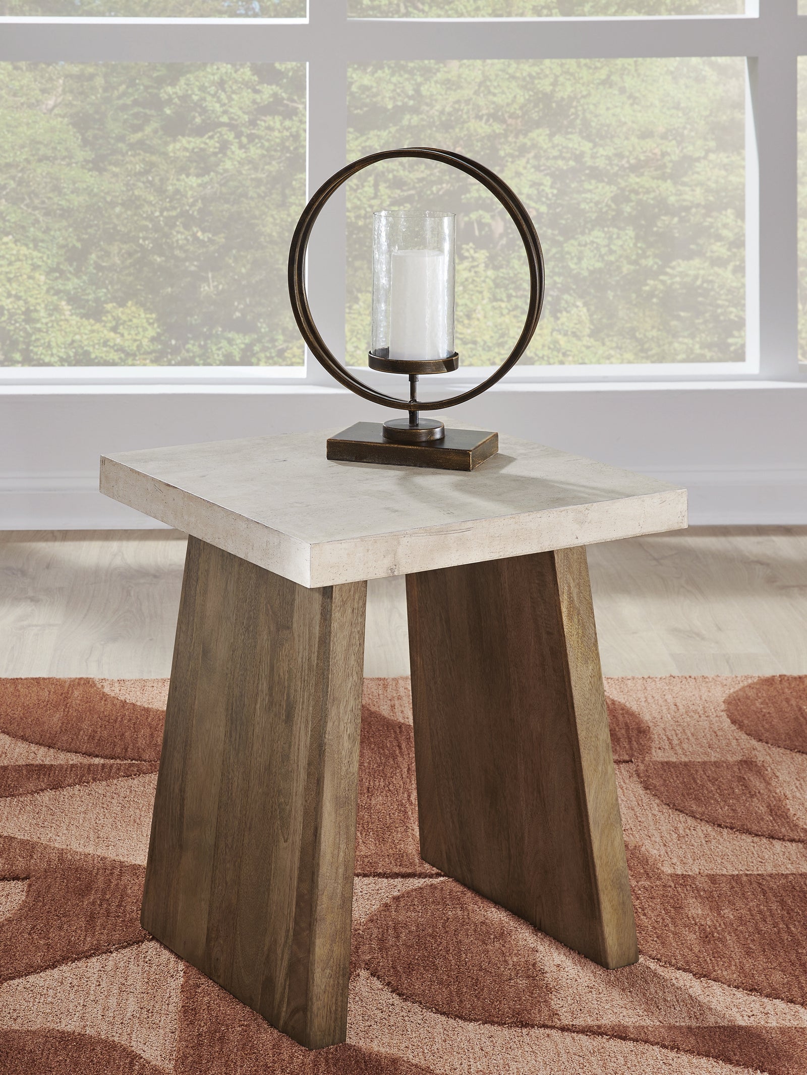 Brendalhouse Light Brown End Table