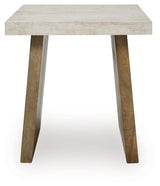 Brendalhouse coffee table top view showing design