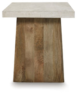 Brendalhouse end table side view